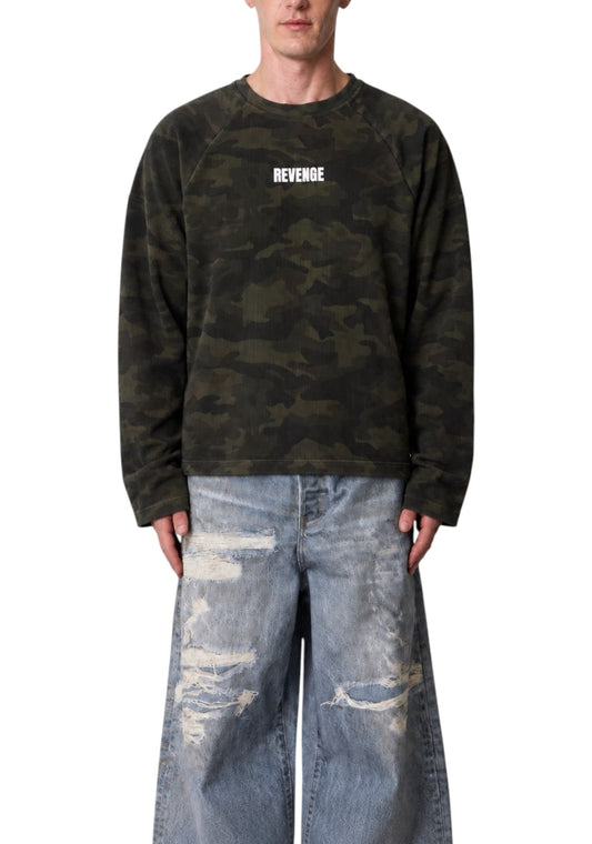Camo Waffle Longe-Sleeve