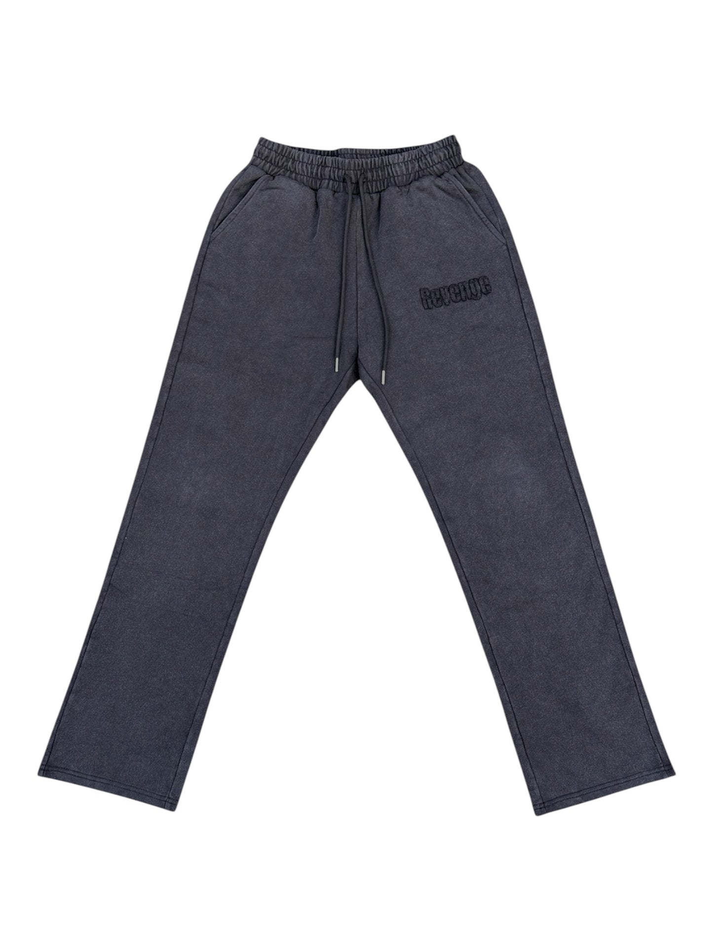 Distressed Pants – Vintage Black