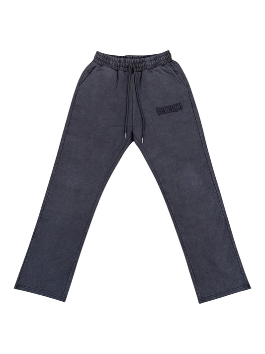 Distressed Pants – Vintage Black